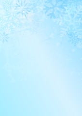 Winter Snowflakes Background