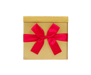 Gold gift box