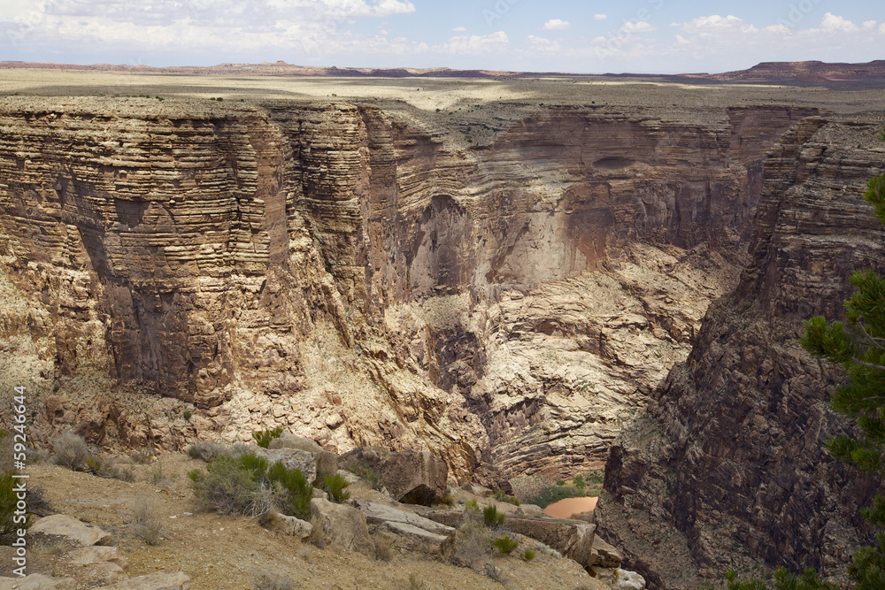 Canvas Prints little Colorado National Monument,  le Grand Canyon, Arizona