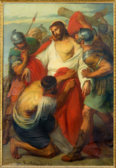 Obraz na płótnie Canvas Leuven - Jezus z szat obnażony