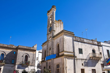 Clocktower. Alessano. Puglia. Italy.