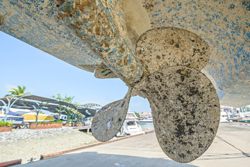 huge propeller