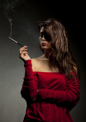 Obraz premium Smoking