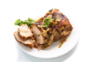 baked meat