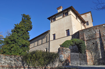 Fototapeta premium Castello della Manta castle