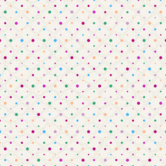 polka dots pattern, seamless,  retro style