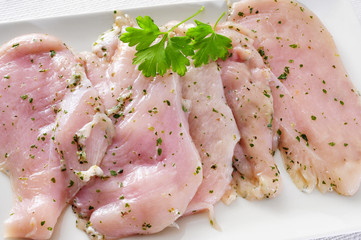 raw chicken meat