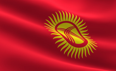 Kyrgyzstan flag