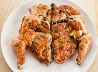 Roasting chicken
