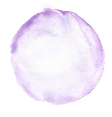 watercolor doodle circle