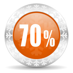 70 percent icon