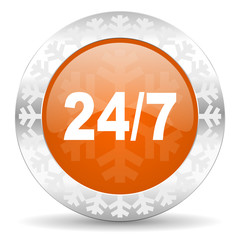 24/7 icon