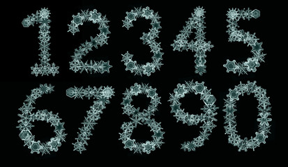 snow font