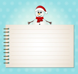 christmas background with empty blank for text
