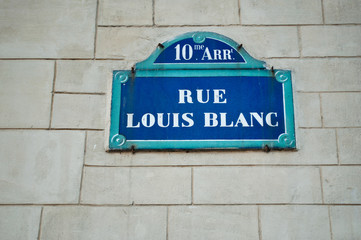 rue Louis Blanc à Paris 10ièm