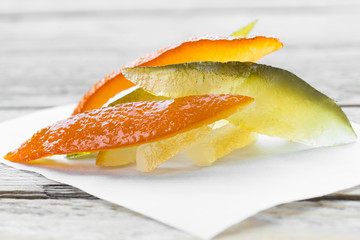 Candied orange, lemon and cedar peel - frutta candita