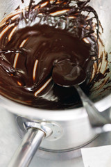 melted chocolate