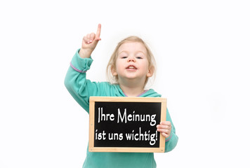 Ihre Meinung uist uns wichtig