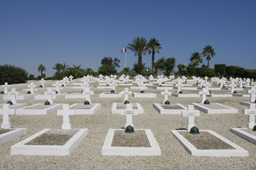 British Military cemetery in Tunisia