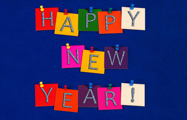 Happy New Year ! Sign for New Years Eve Celebrations