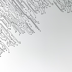 abstract technology hi-tech circuit board texture