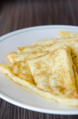 close up french toast