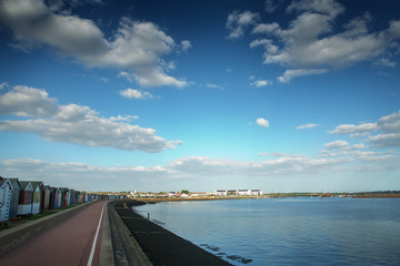 Brightlingsea promenade, Essex