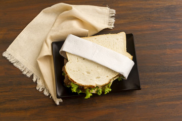 Beef And Chutney Sandwich