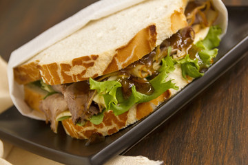Beef And Chutney Sandwich