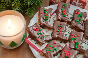 Schokoladen Weihnachts Plätzchen