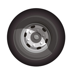 black tire