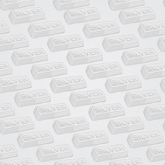 Silver Bars Seamless Pattern