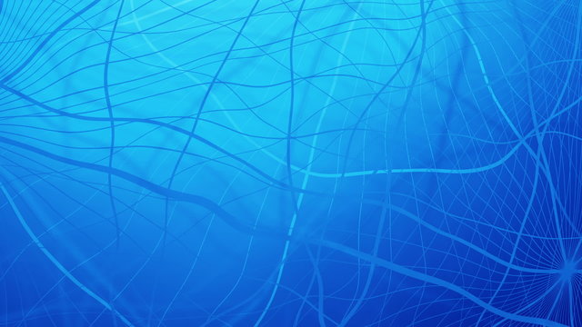 Abstract Blue Swirl Swoosh Background Ripple Flow Dynamic Transition Motion Animation