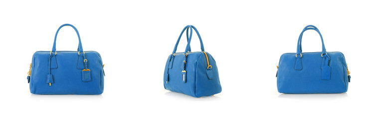 Woman bag isolated on the white background