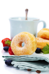 coffe and fresh donuts