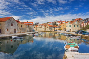 Vrboska. Hvar island. Croatia.