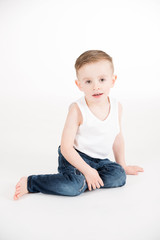 L&auml;chelnder kleiner Junge