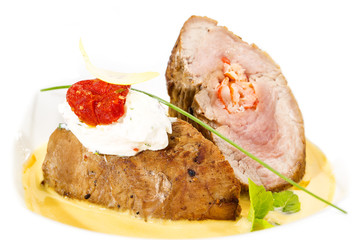 baked meat