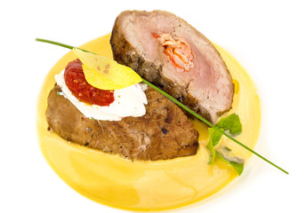baked meat