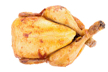 roast chicken isolated