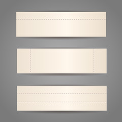 Collection of paper. Vector