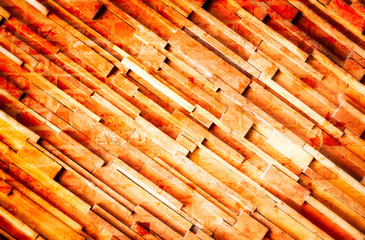 Panel of wood plank