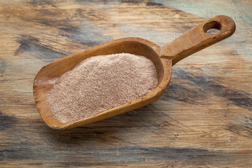 scoop of teff flour