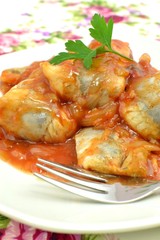 herring in tomato sauce