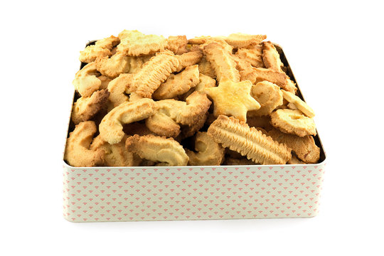 biscuit de No&euml;l en boite