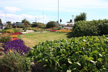 seaside promenade at Porthsmouth


