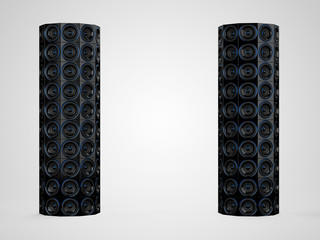 Lautsprecherboxen rund © styleuneed