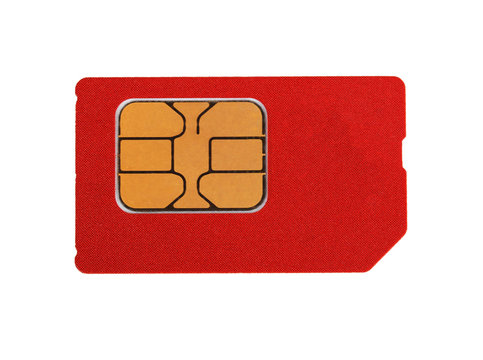 red sim card