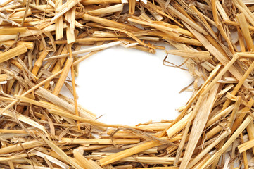 straw frame