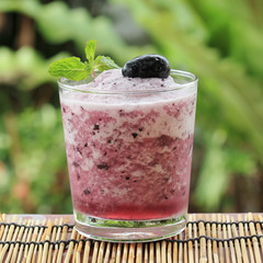 Grape smoothie
